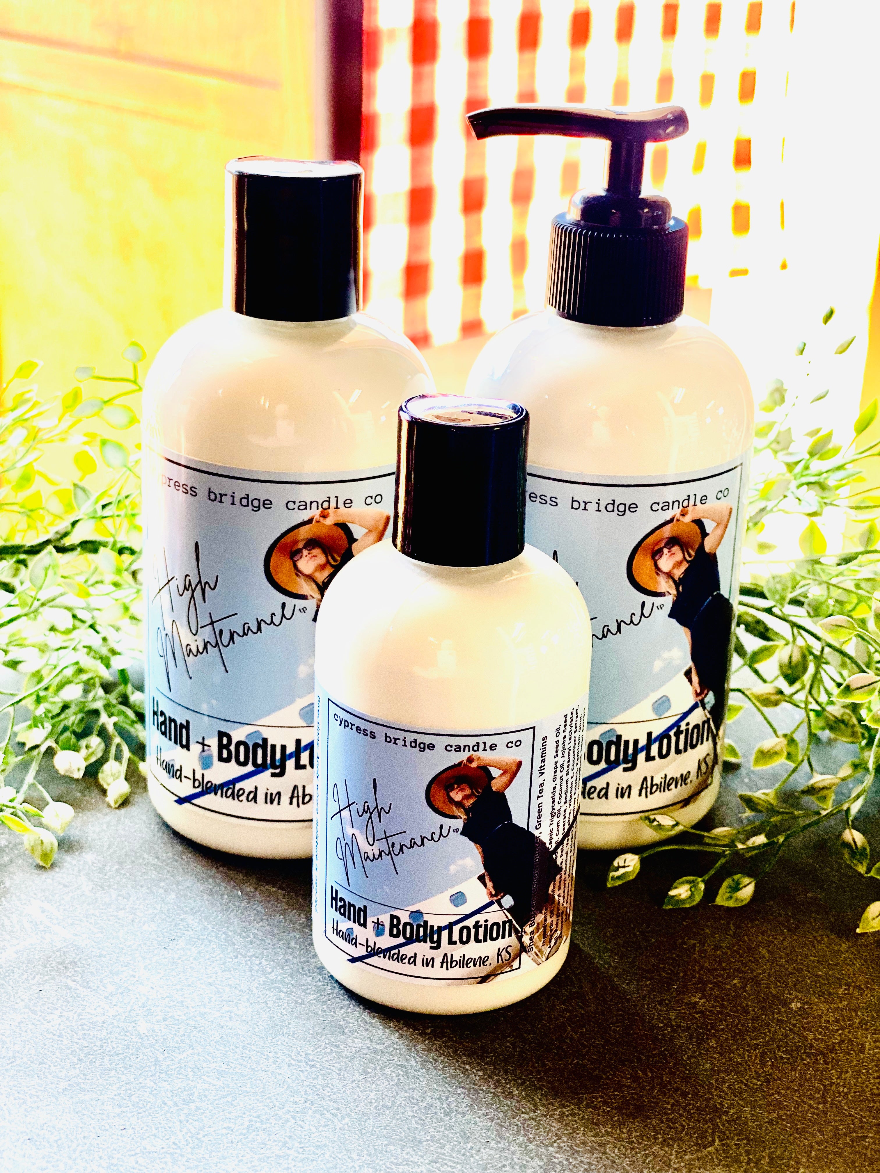 Hand Blended Lotion – Cypress Bridge Candle Co.