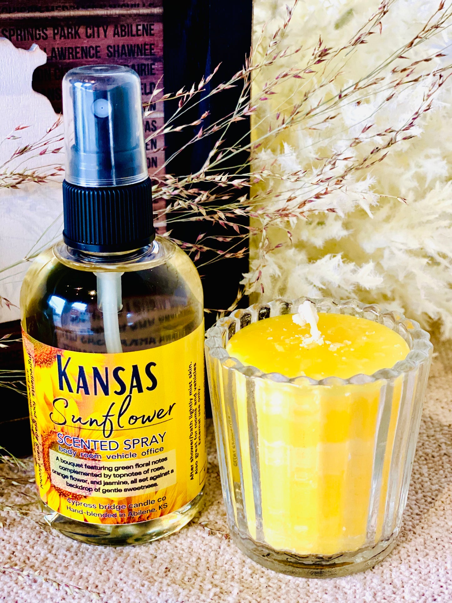 the KANSAS SUNFLOWER GIFT COMBO