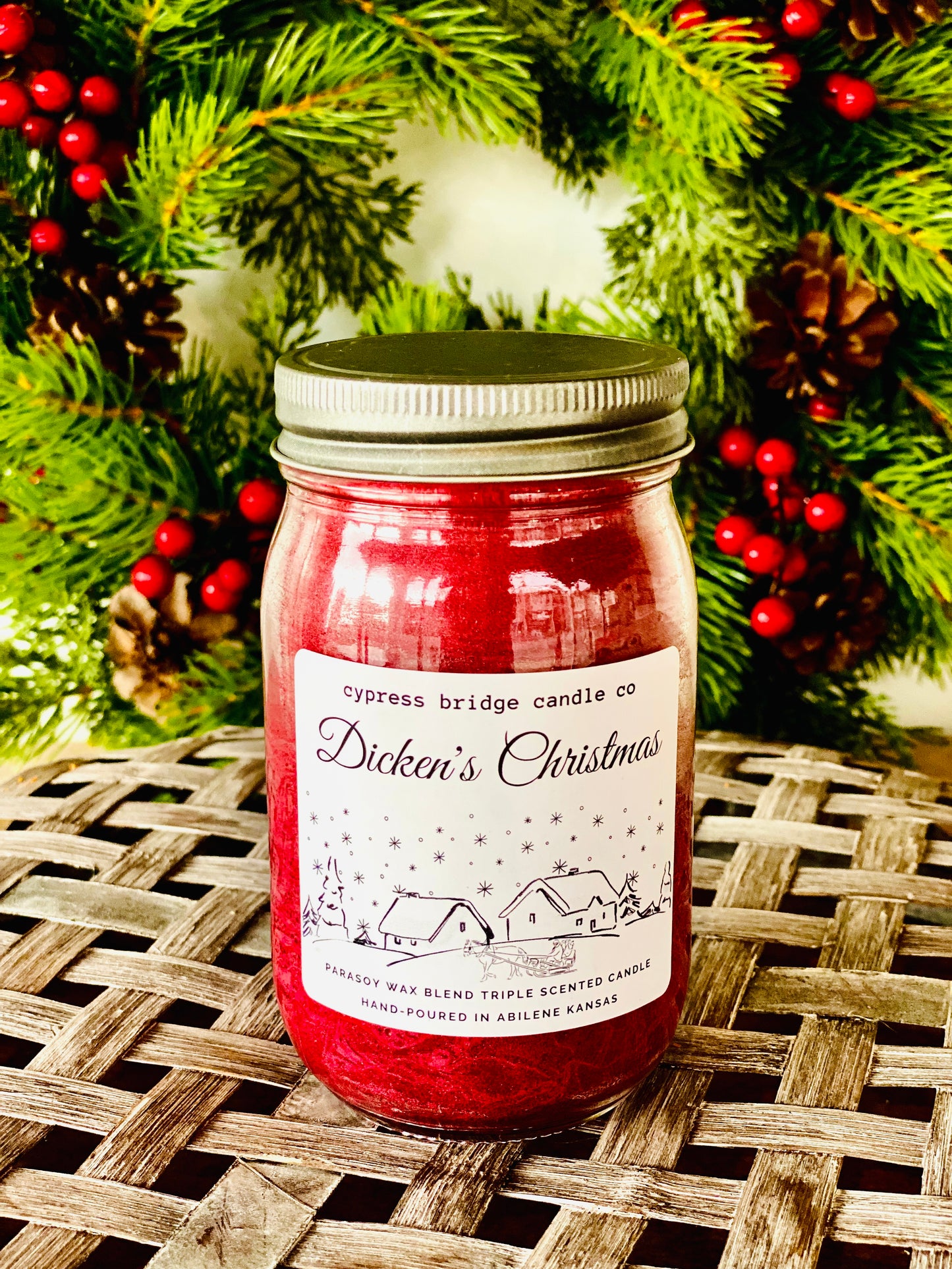 DICKENS CHRISTMAS | Jar Candles - Chippy & Mason