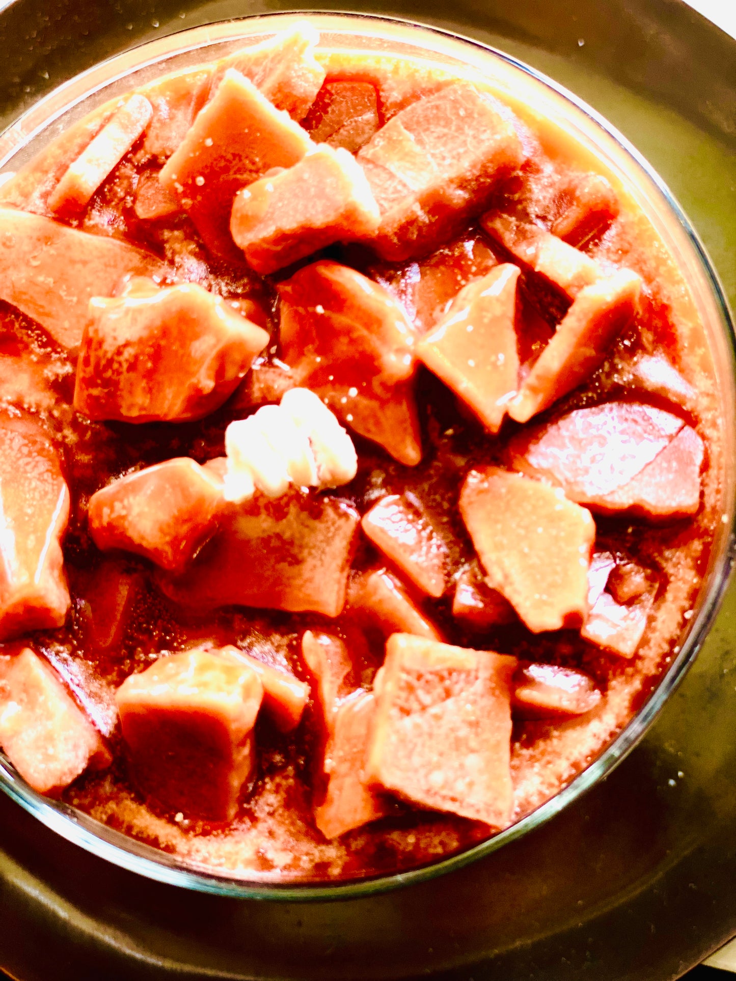 LEATHER | 19+oz Chippy Top Jar Candle