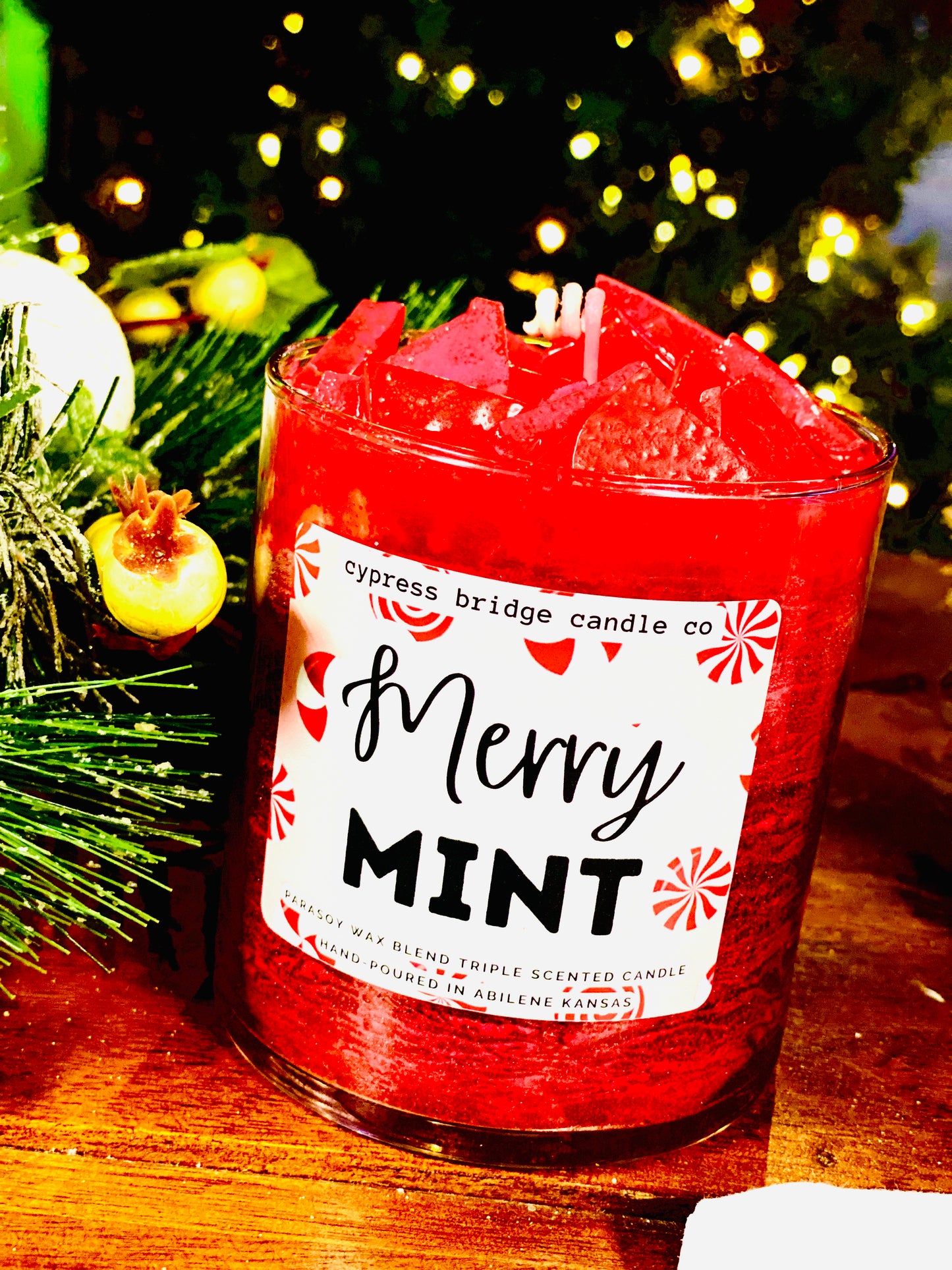 MERRY-MINT Jar Candles