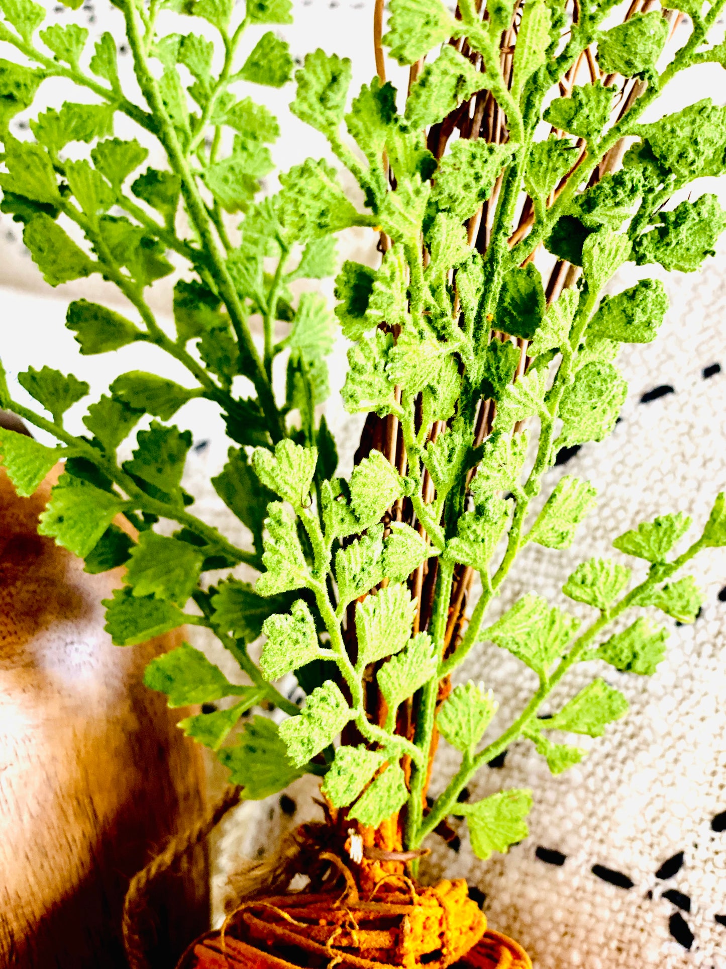 RATTAN CARROT | 17.5"