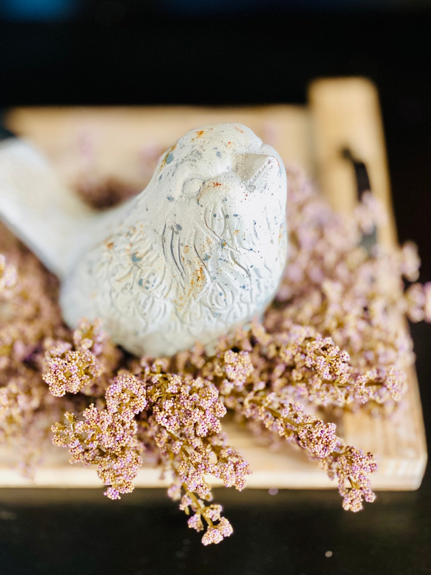 SUPER DEAL!! Bursting Astilbe Candle Ring | Lush | 10" |