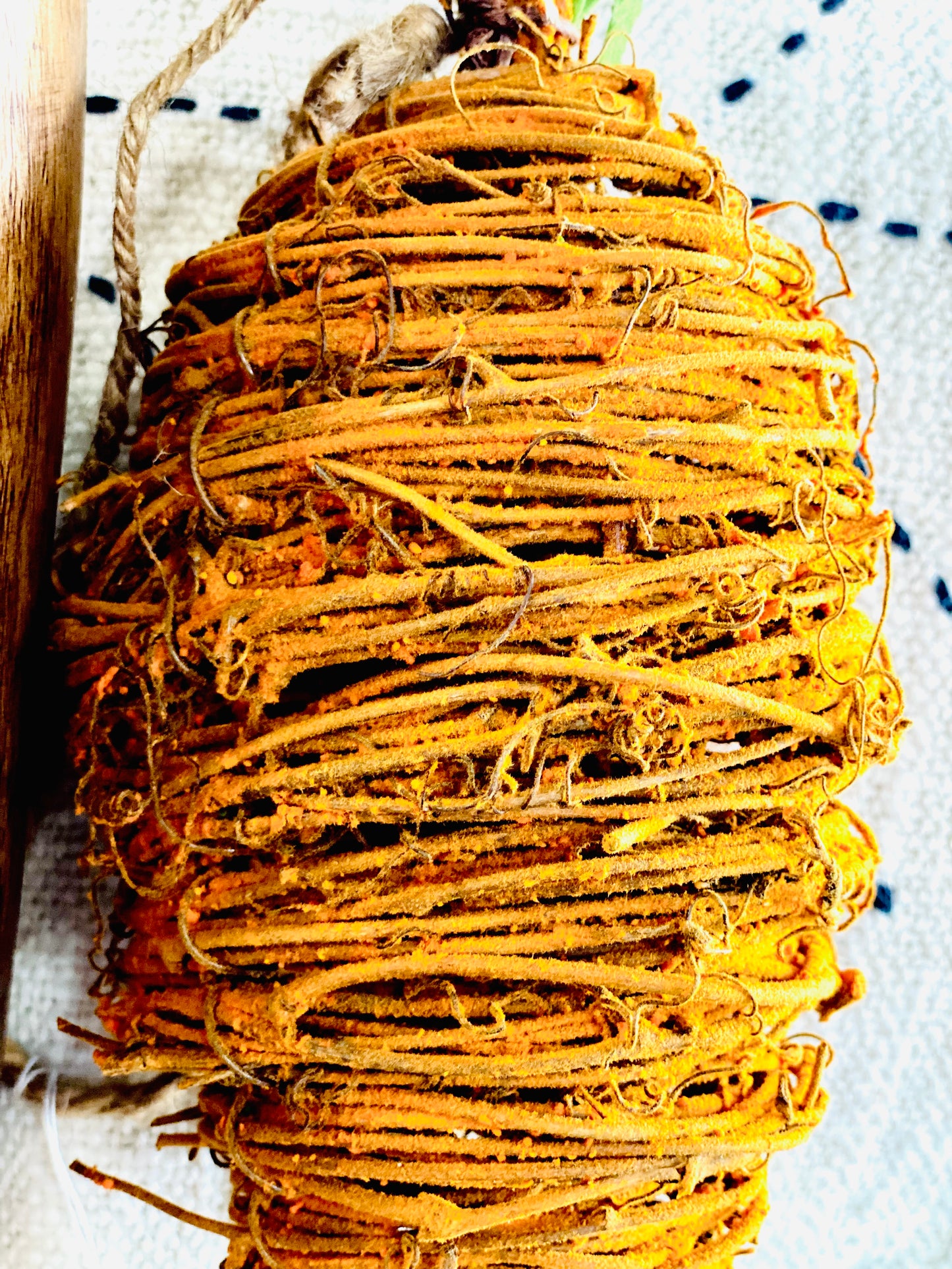 RATTAN CARROT | 17.5"