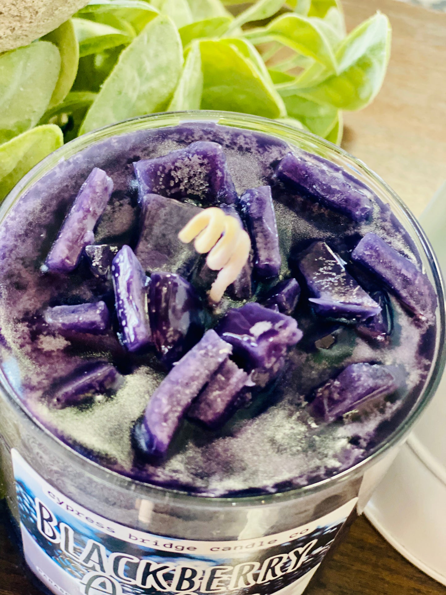 BLACKBERRY AMBER™  | 19+oz Chippy Top Jar Candle