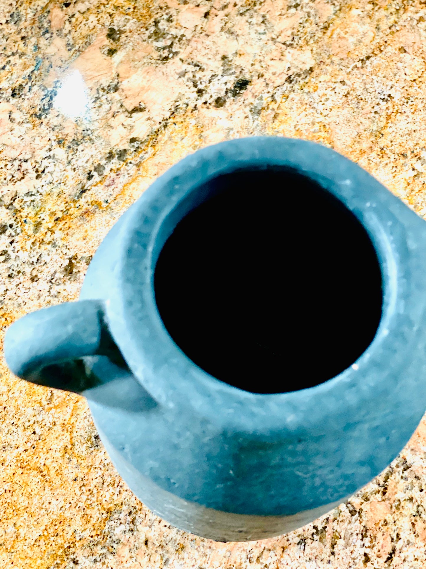 CHARCOAL HANDLE PITCHER | 12"