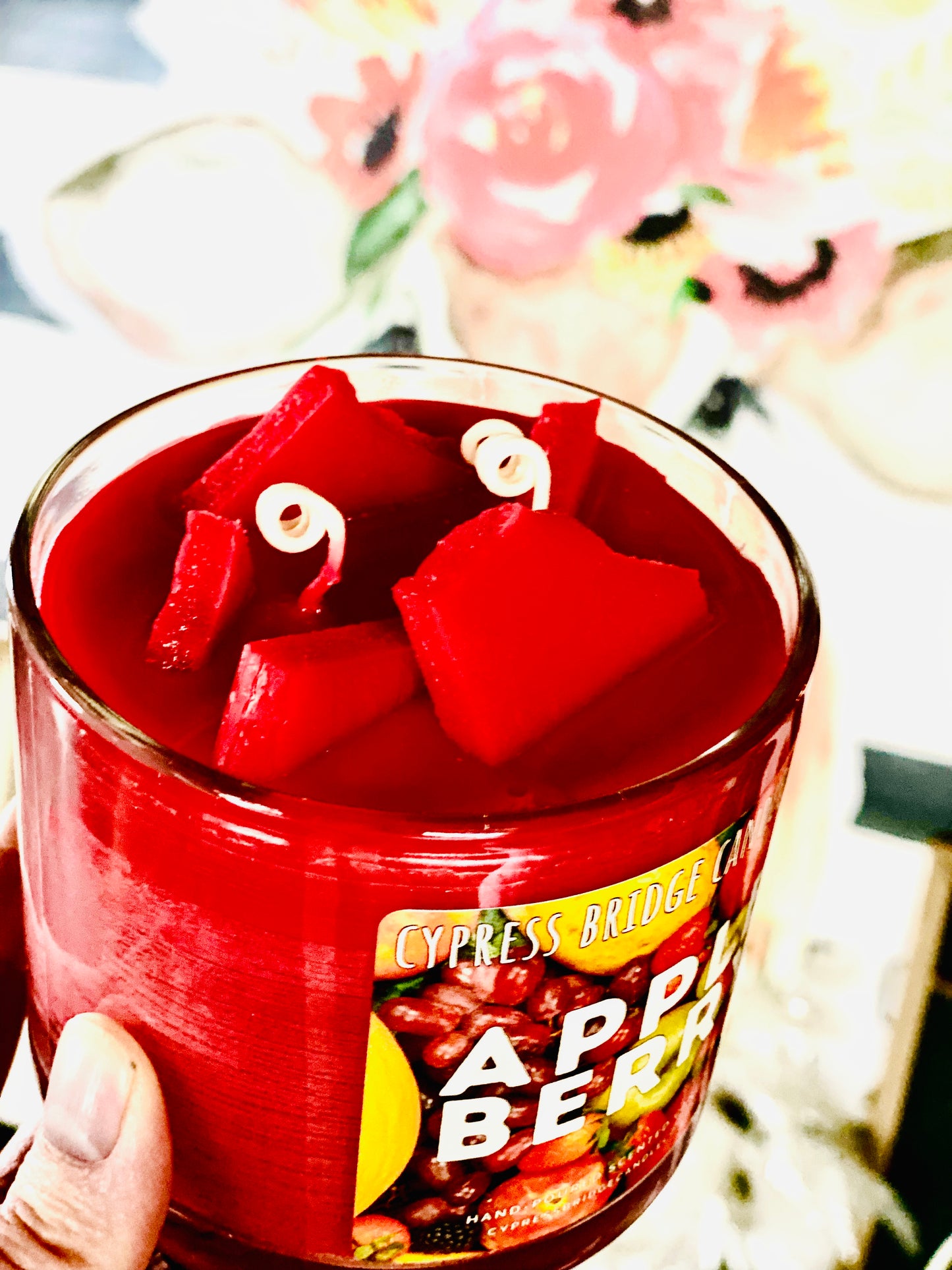 APPLE BERRY | 19+oz Chippy Top Jar Candle