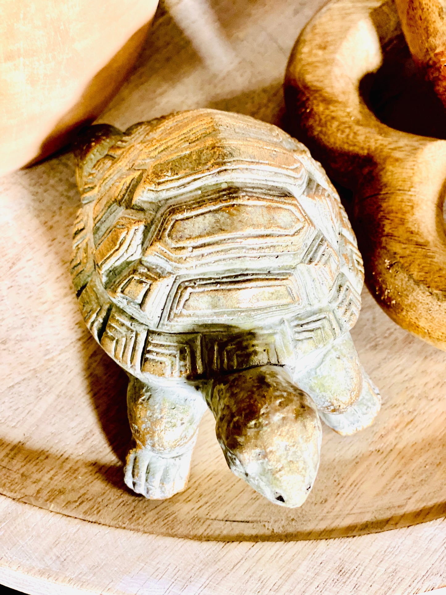 GOLD WASH GARDEN TURTLE | 4.5"