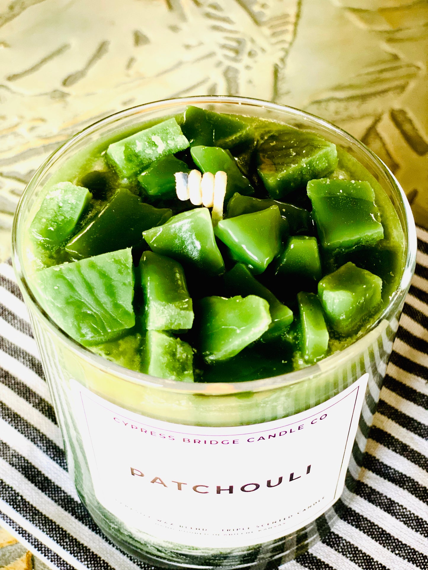 PATCHOULI | 19+oz Chippy Top Jar Candle