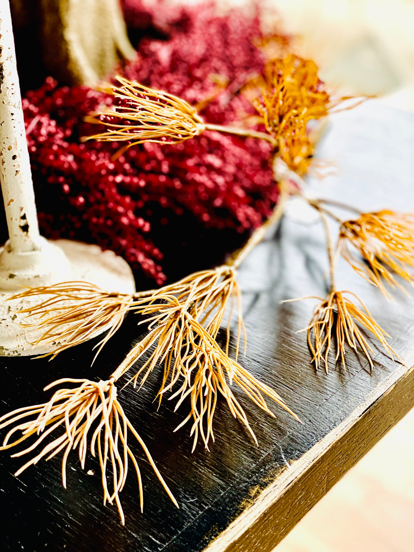 Tussock Grass Spray | 19" | Fawn