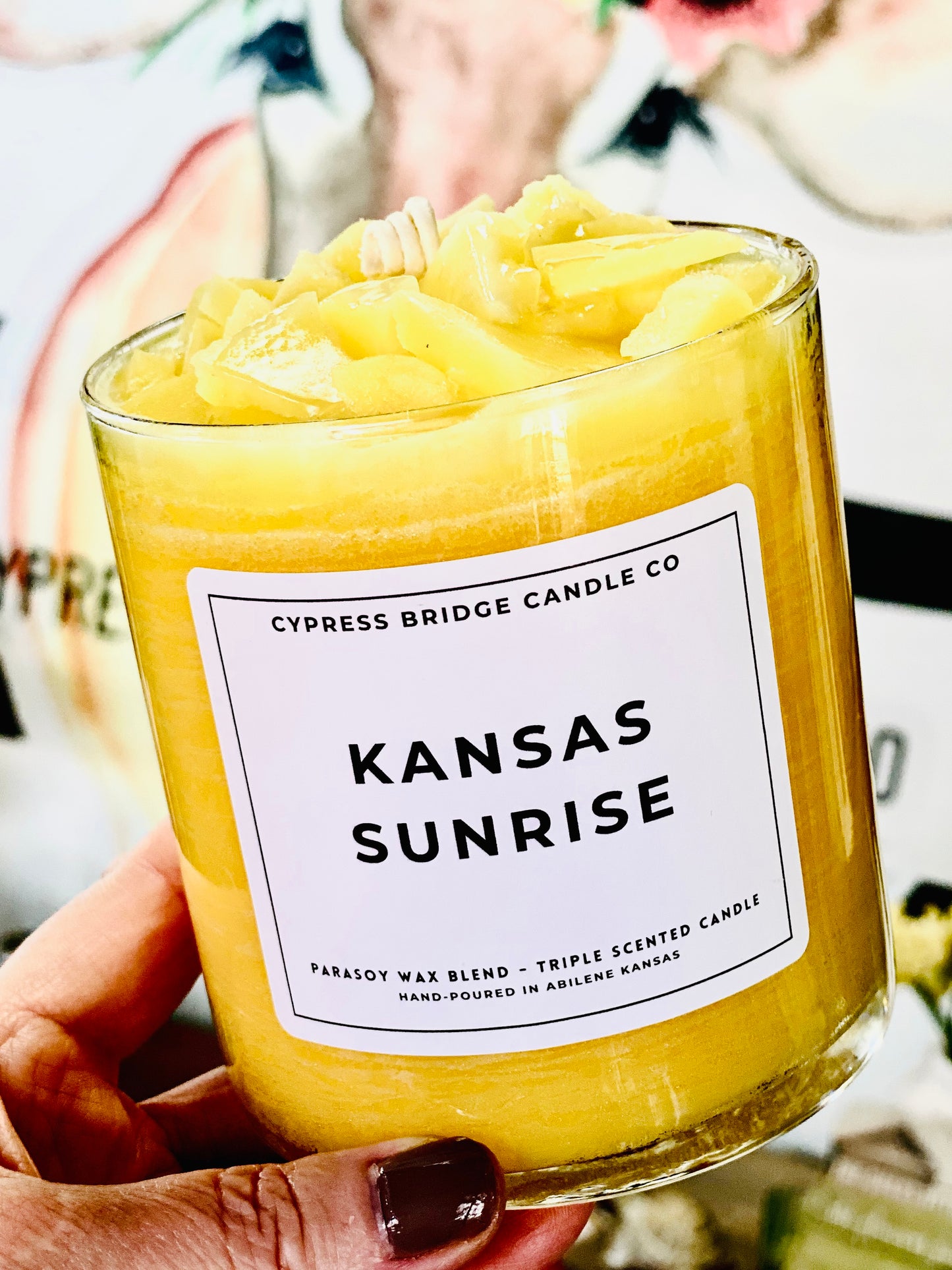 KANSAS SUNRISE | 19+oz Chippy Top Jar Candle