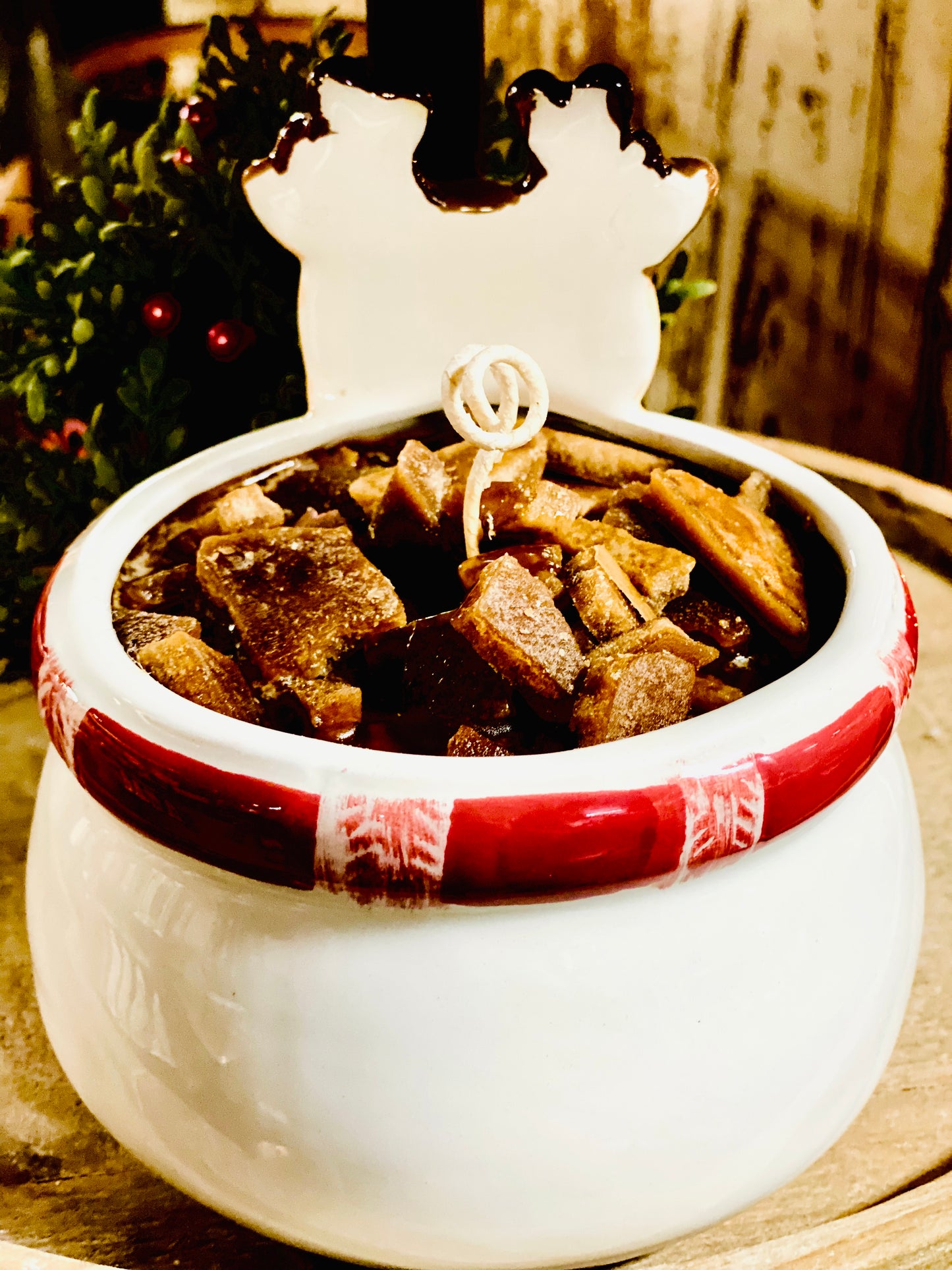 2025 CHUNKY REINDEER 21+oz | Chippy Top Jar Candle