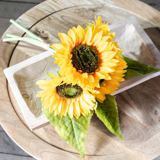 12" SUNFLOWER BUNCH