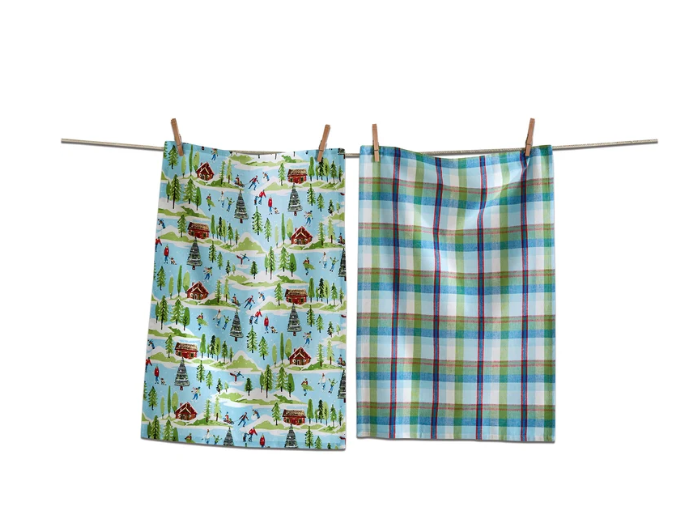 WINTERFEST TOWELS SET/2