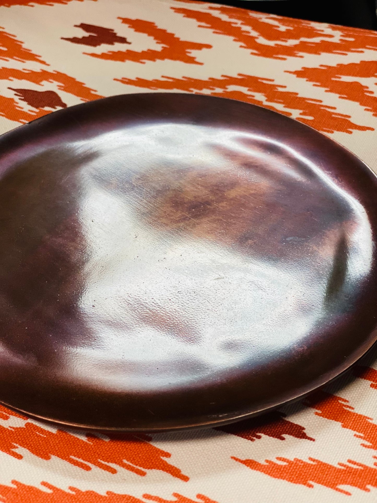 8" COPPER PILLAR PLATE