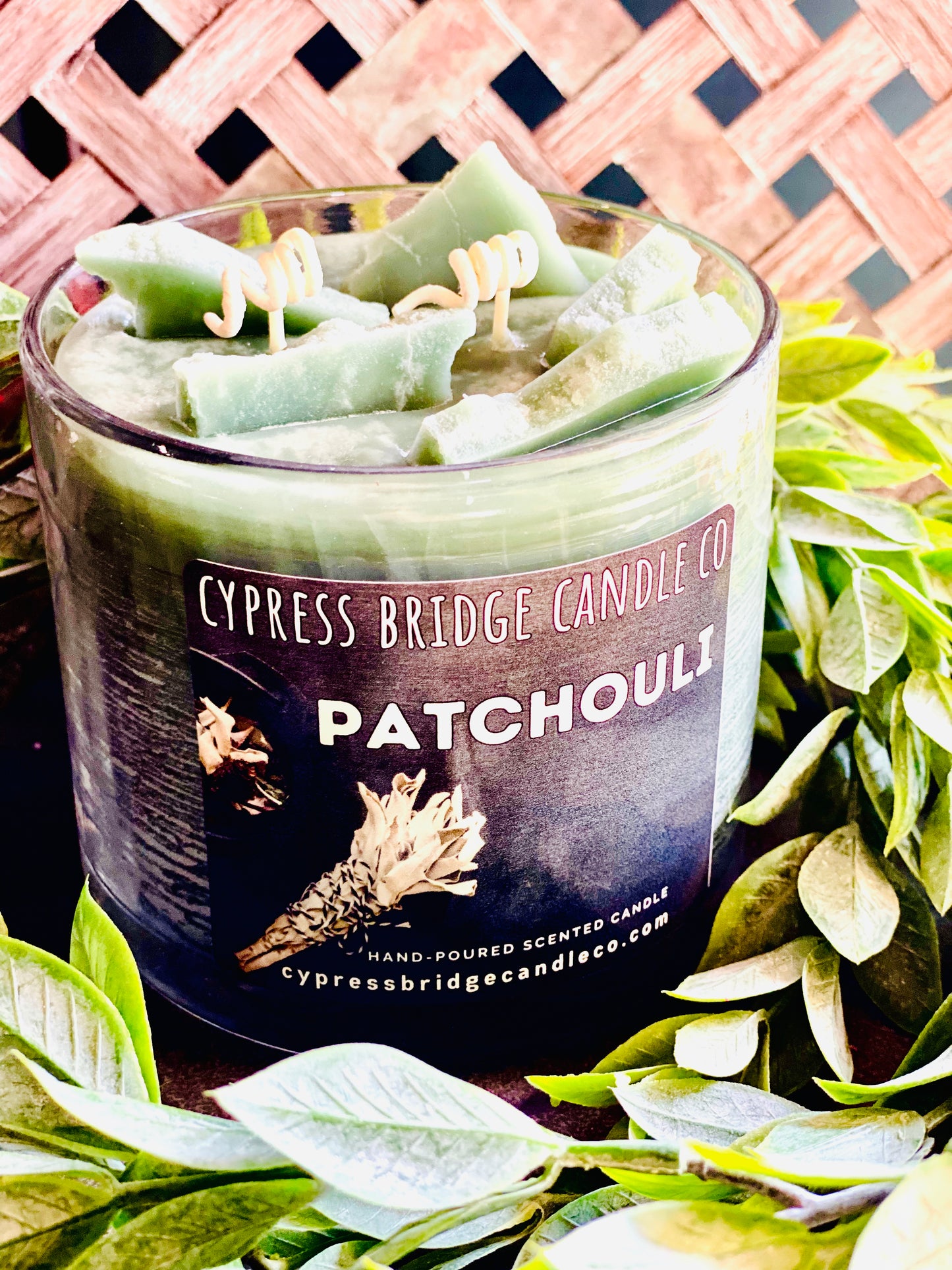 PATCHOULI 15+oz / 2-wick Jar Candle