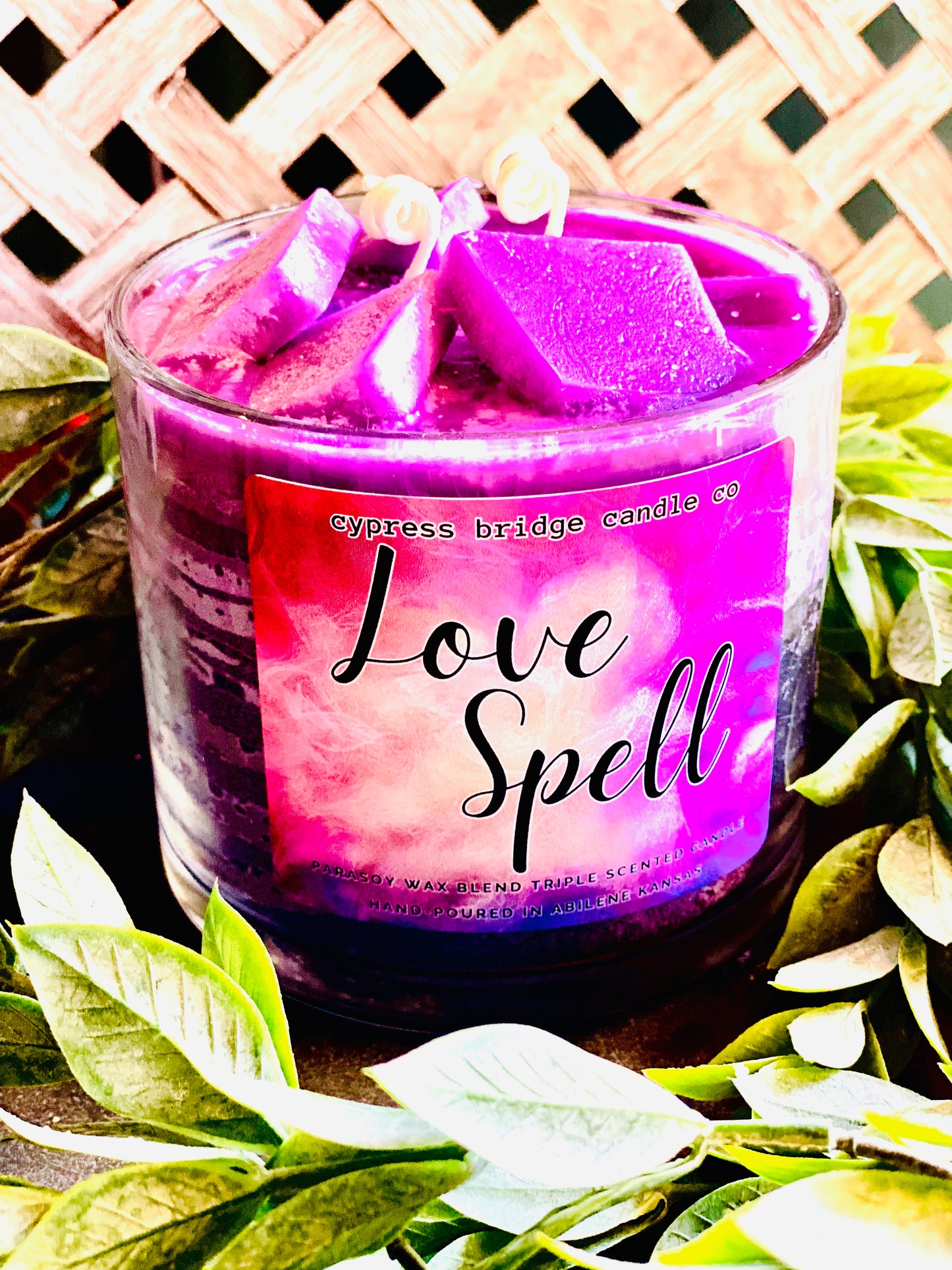 LOVE SPELL™ | 19+oz Chippy Top Jar Candle