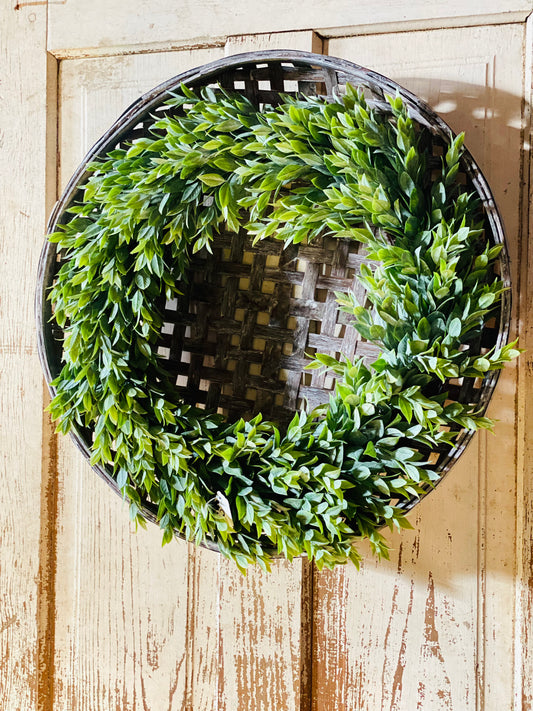 22" Rainwashed Wreath