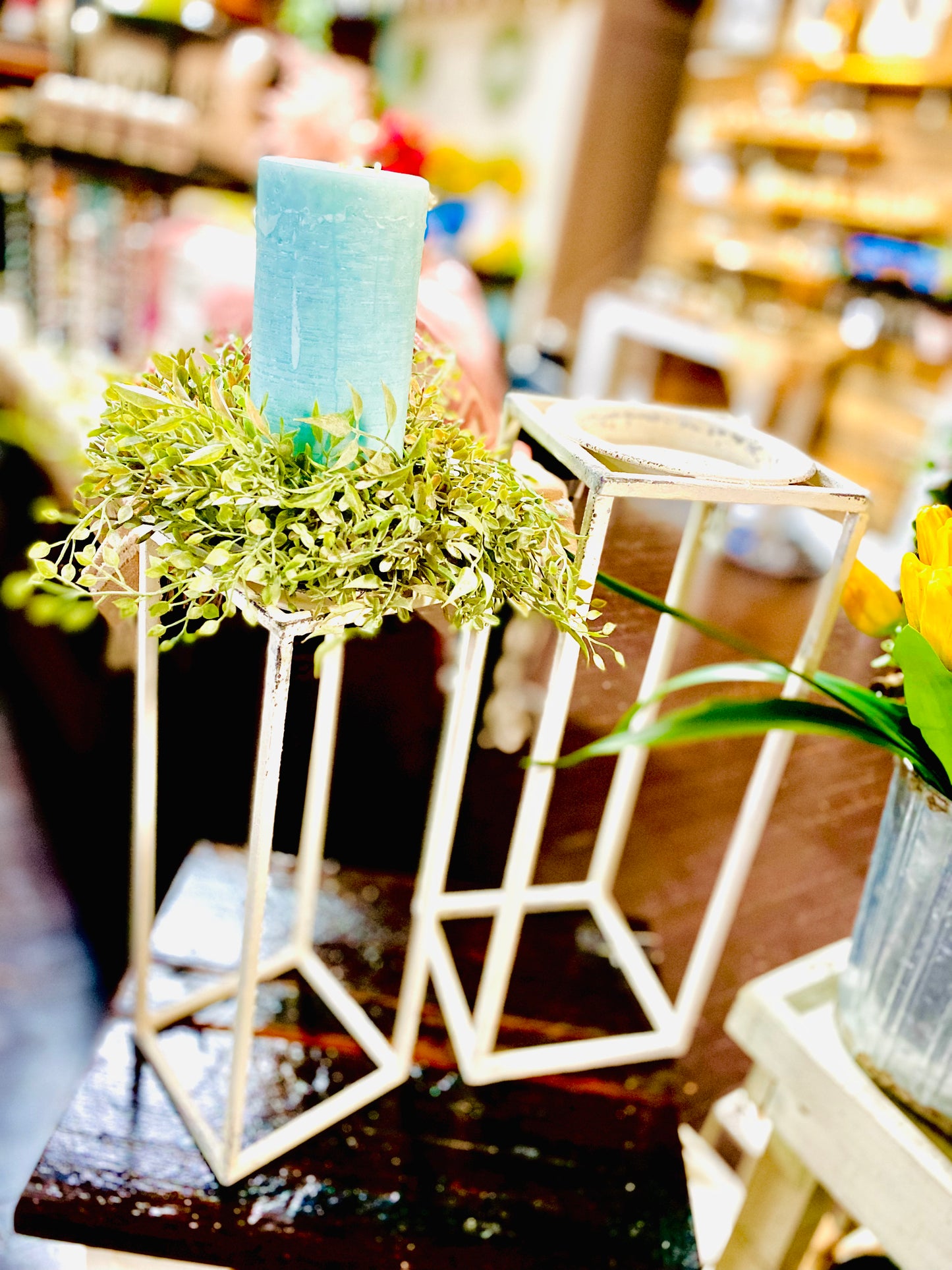 Spartan Metal Holders Cream - 2 SIZES