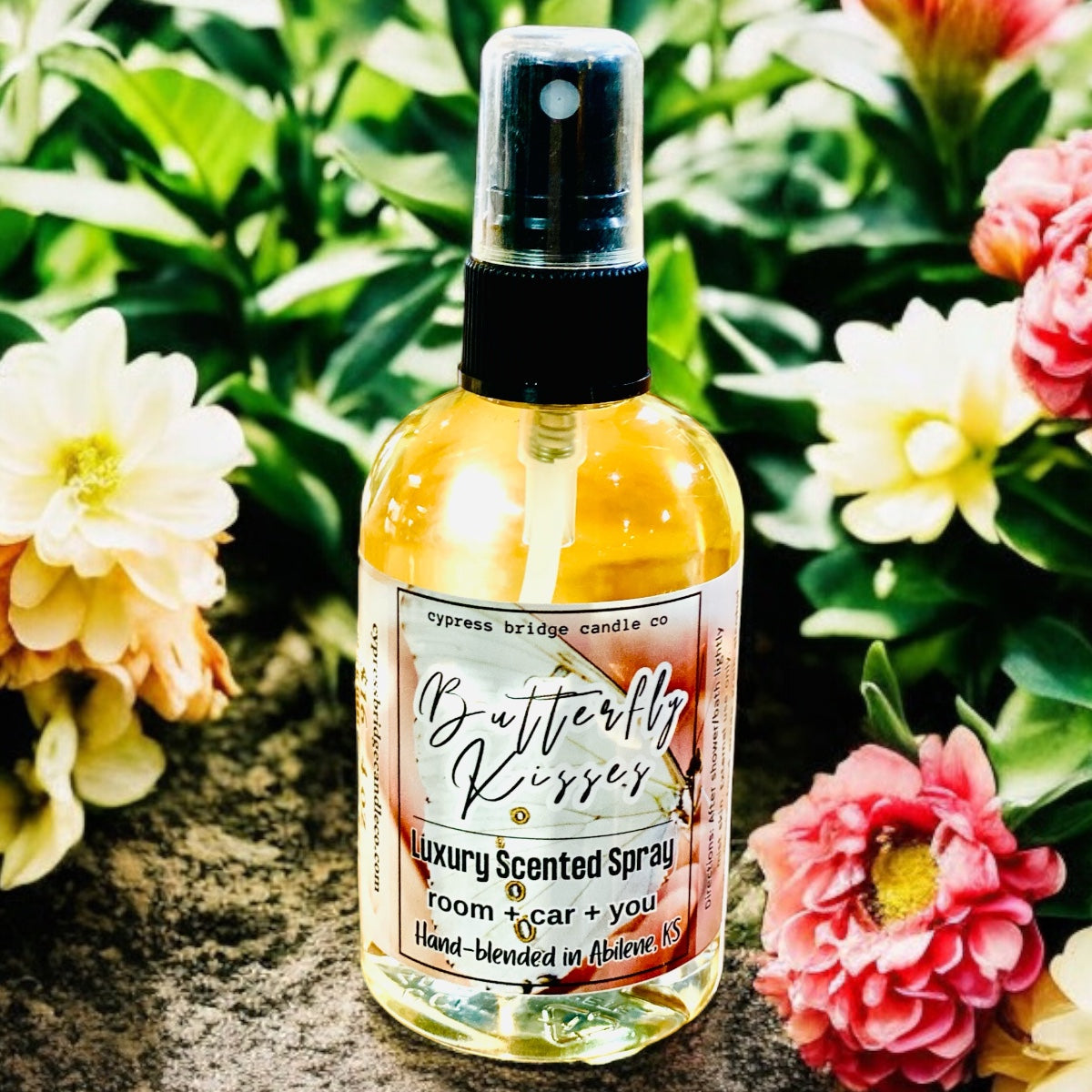 BUTTERFLY KISSES- 4oz SCENTED SPRAY
