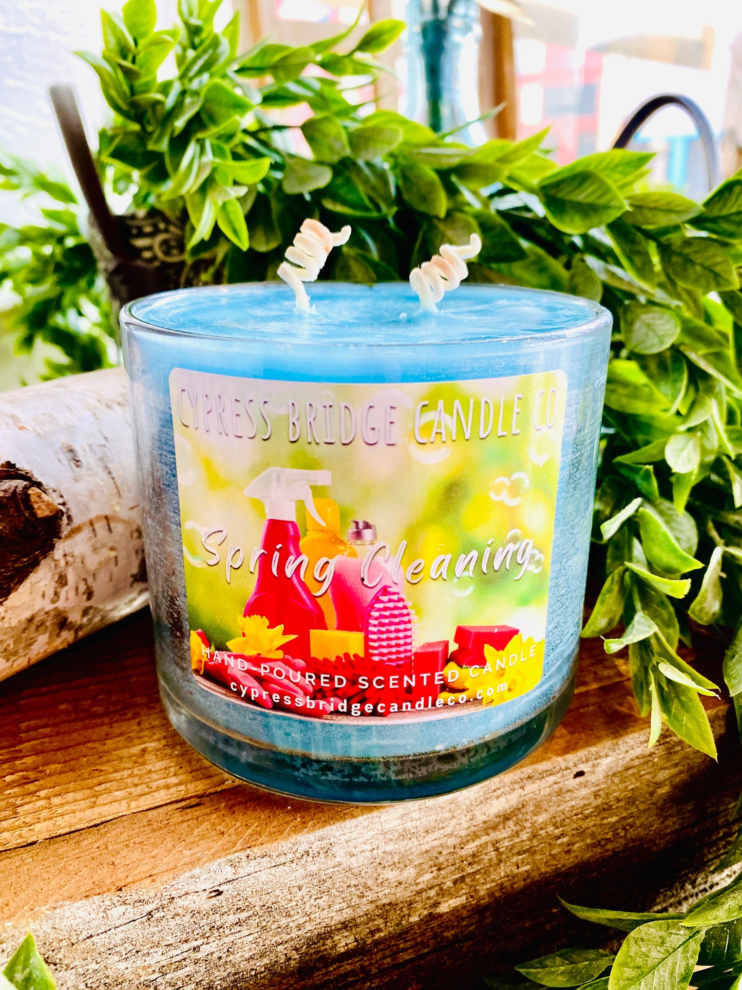 SPRING CLEANING | 19+oz Chippy Top Jar Candle