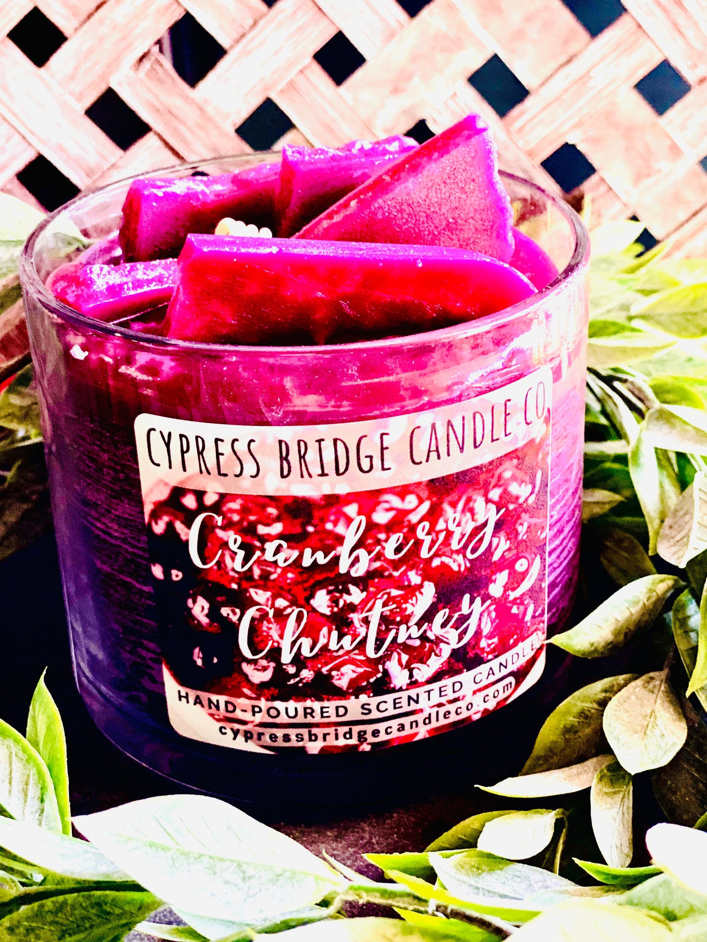 CRANBERRY CHUTNEY™ | 19+oz Chippy Top Jar Candle