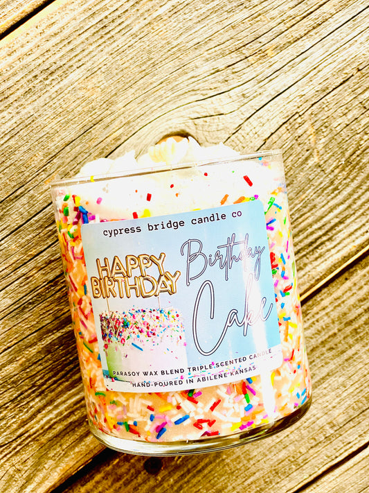 BIRTHDAY CAKE Special Edition Jar Candle 17+oz