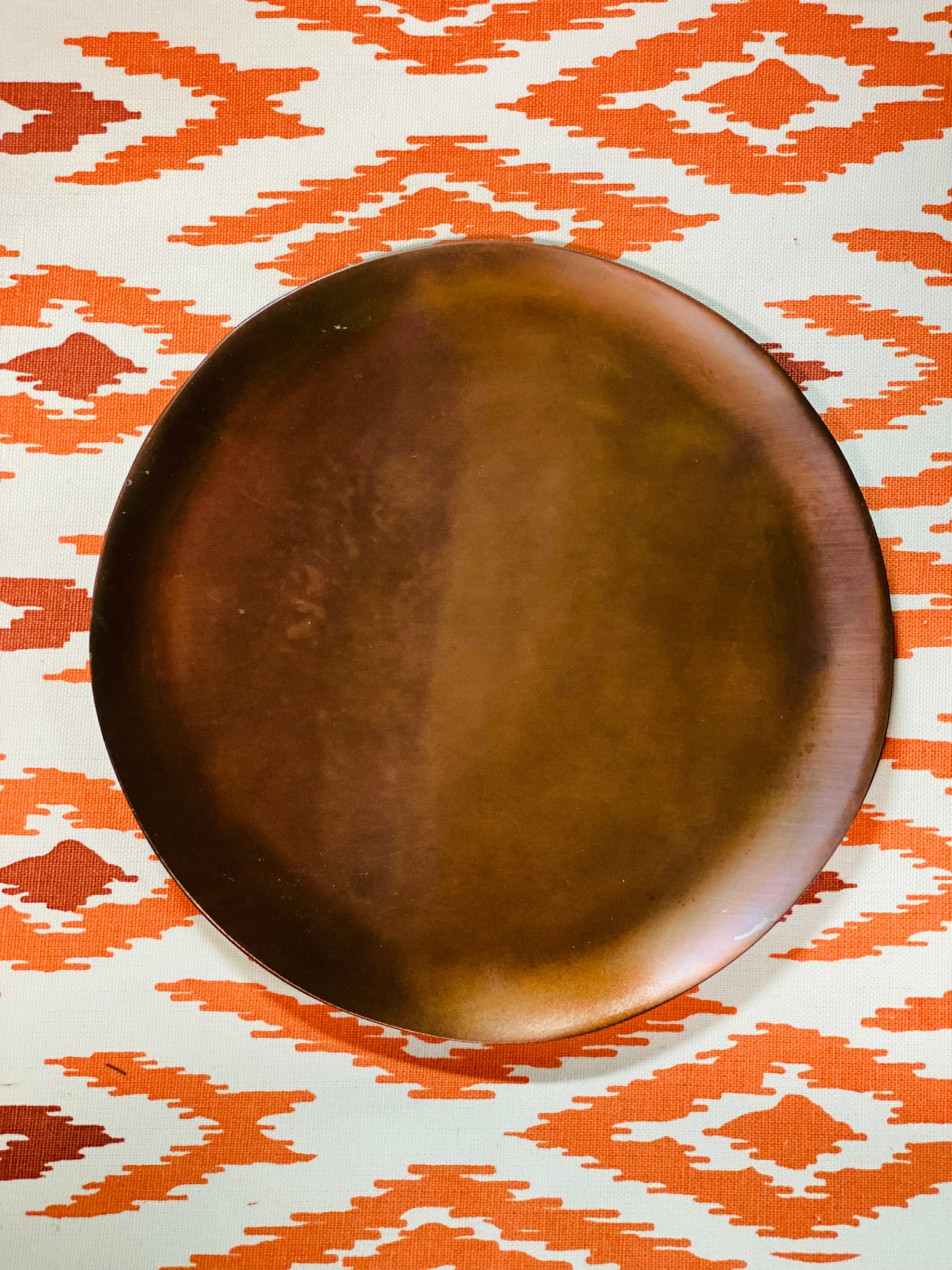 8" COPPER PILLAR PLATE