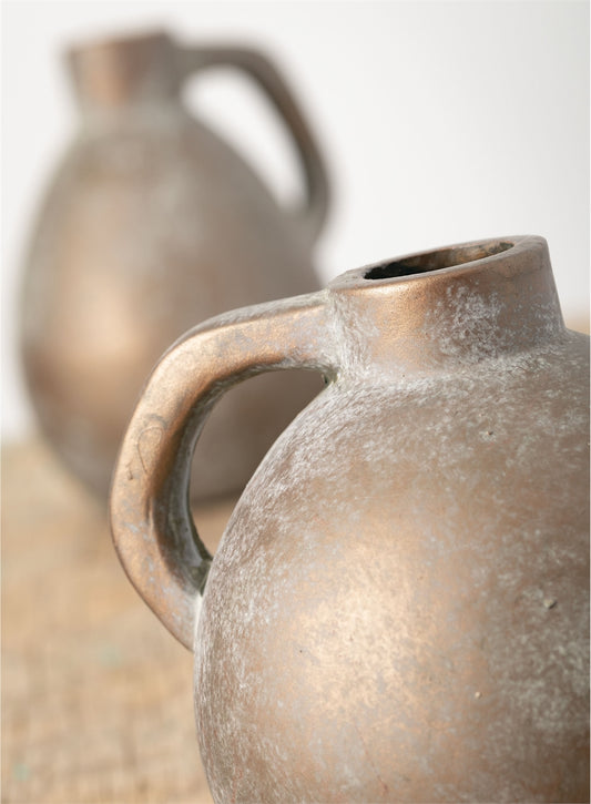 Terracotta Clay Bottle Vase 2 sizes