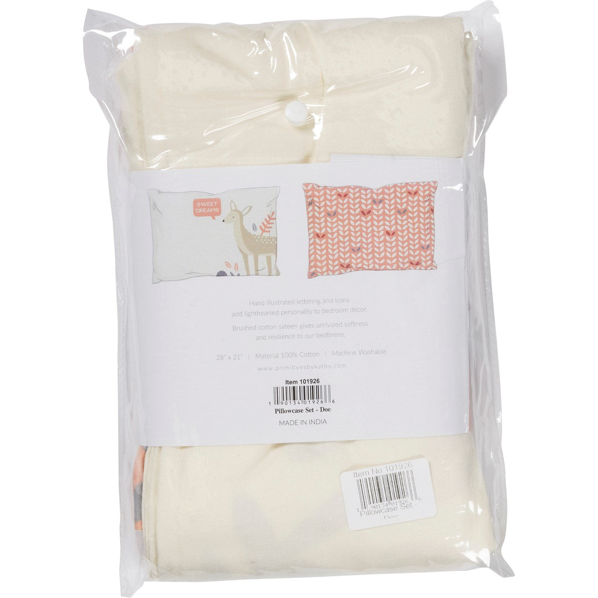 Pillowcase Set - Doe - Sweet Dreams