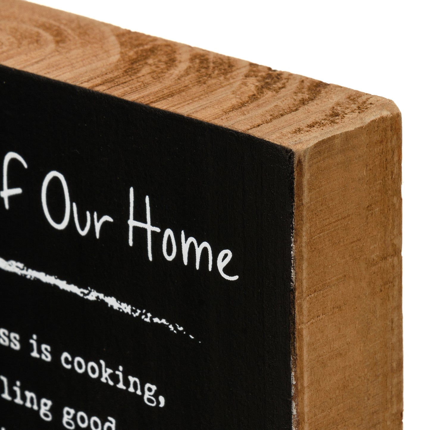 Block Sign - Heart Of Our Home