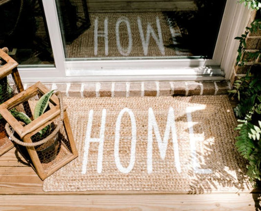 HOME DOOR MAT -  MUD PIE