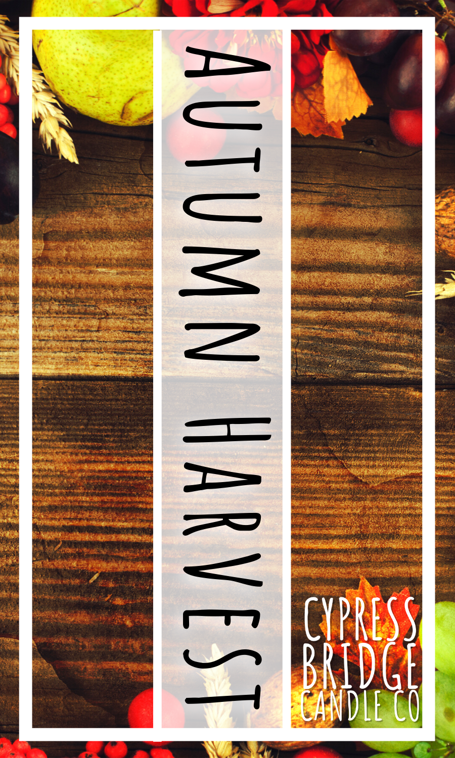 Autumn Harvest Fragrance Oil