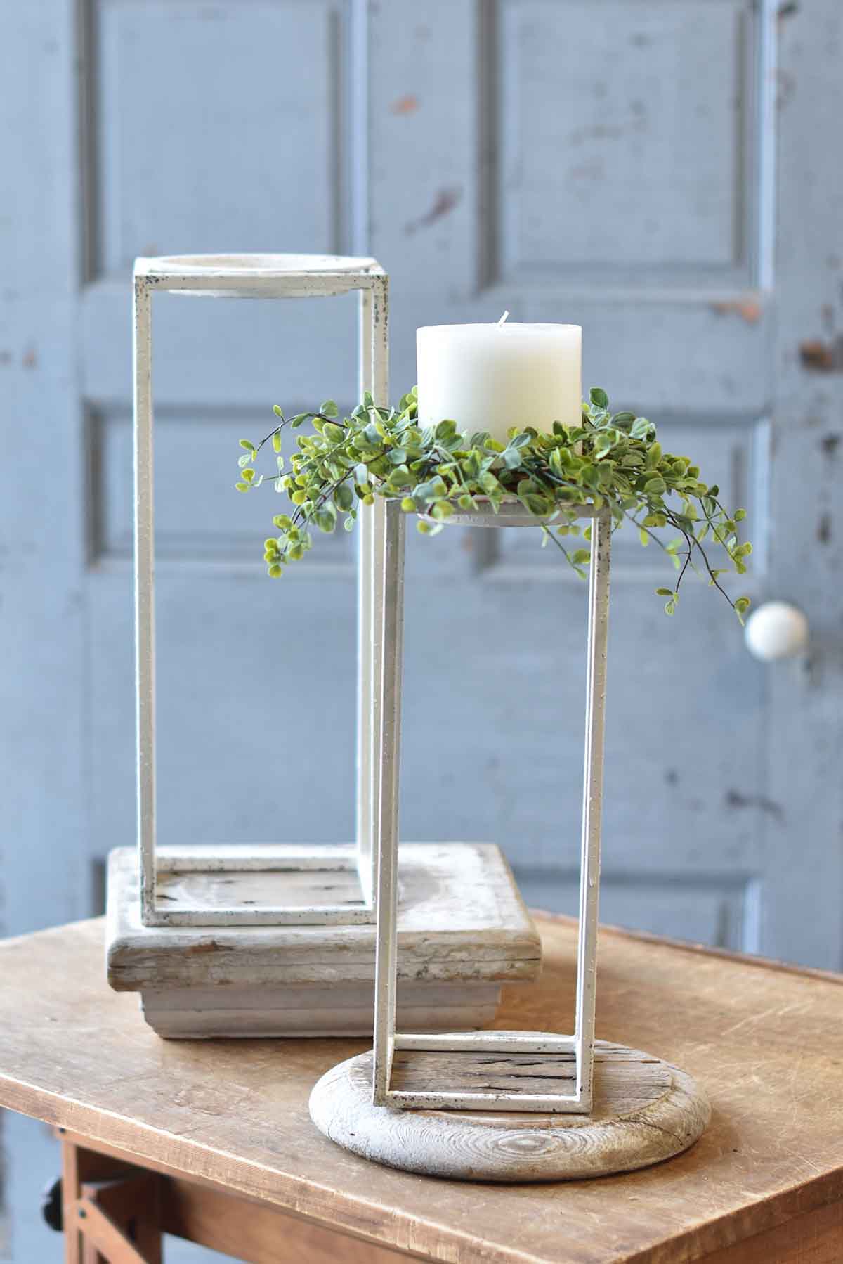 Spartan Metal Holders Cream - 2 SIZES