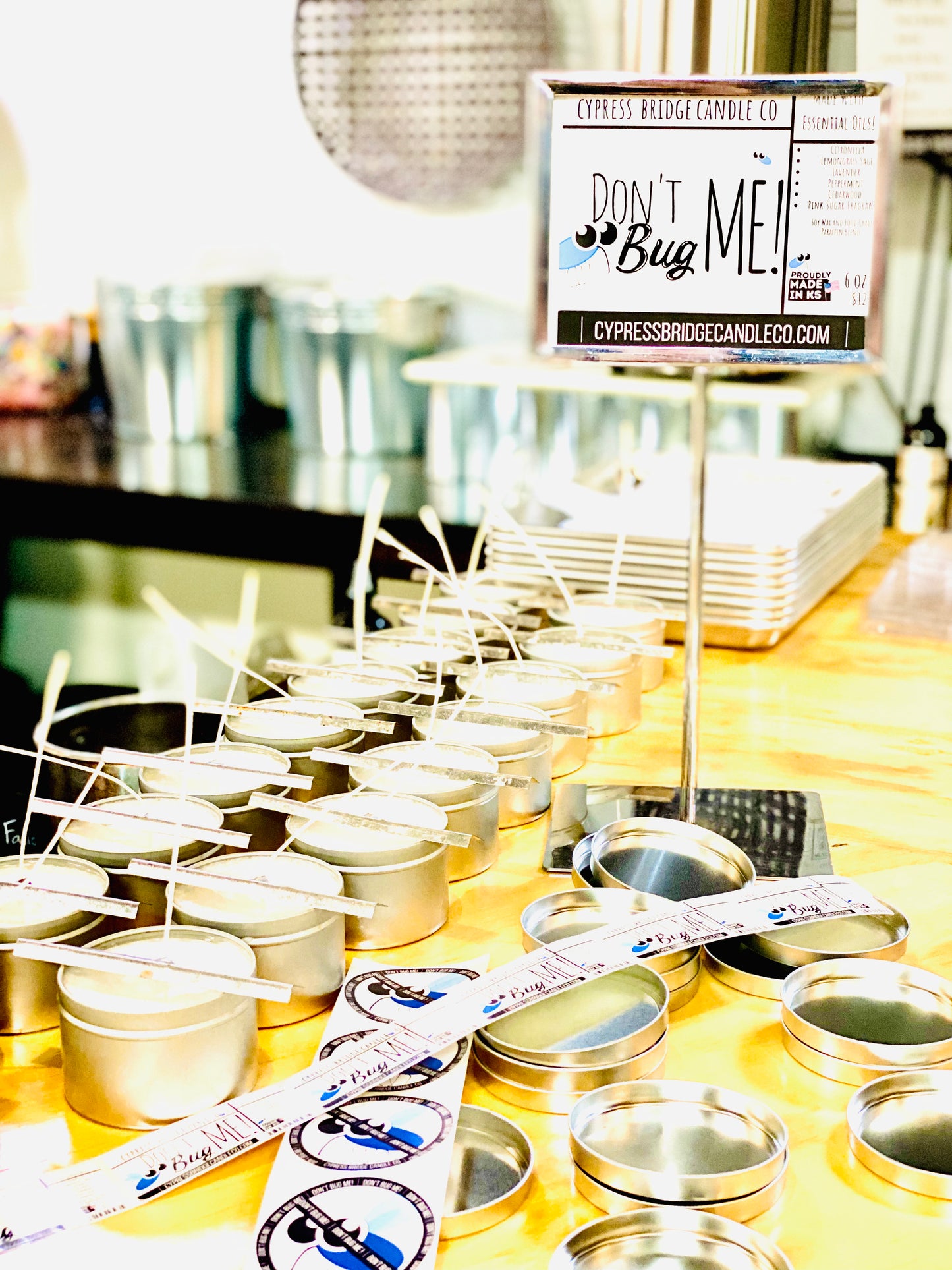 DON’T BUG ME! 3oz+ Outdoor Candle Tin