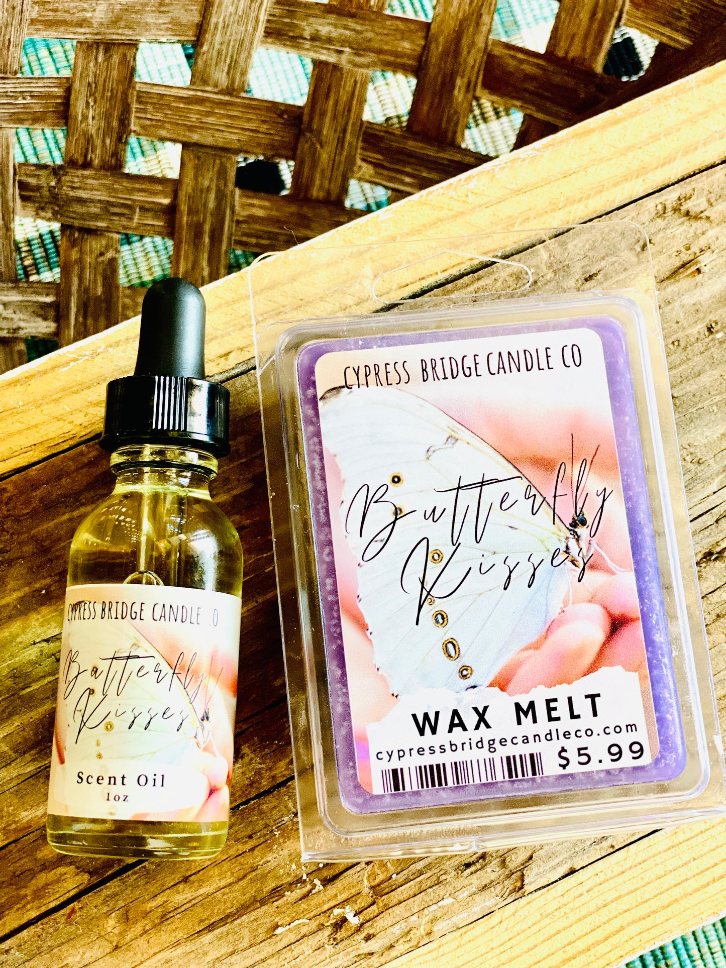 BUTTERFLY KISSES Wax Melts, Oil or Duo