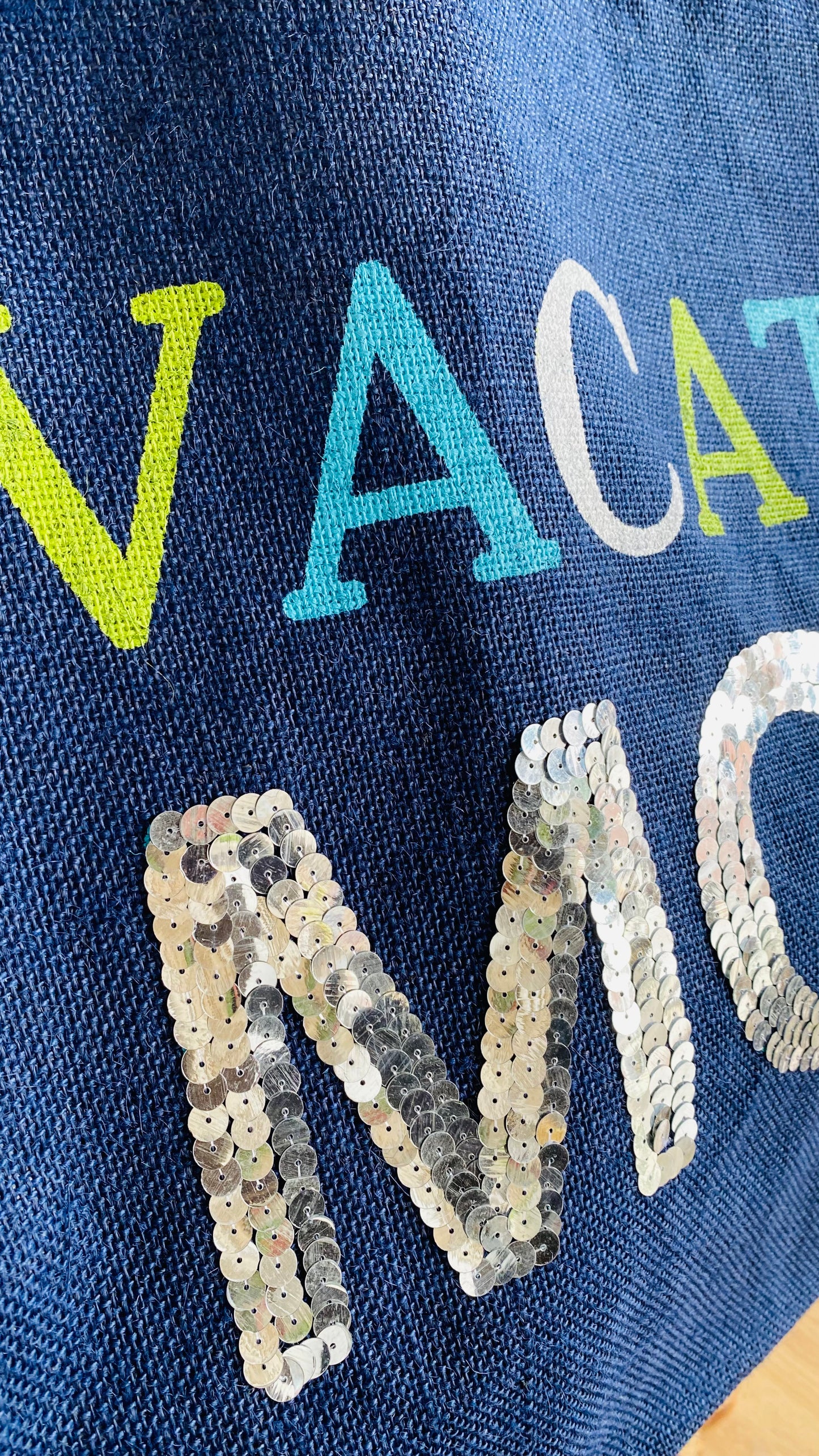 Dazzle Vacation Mode Jumbo Tote