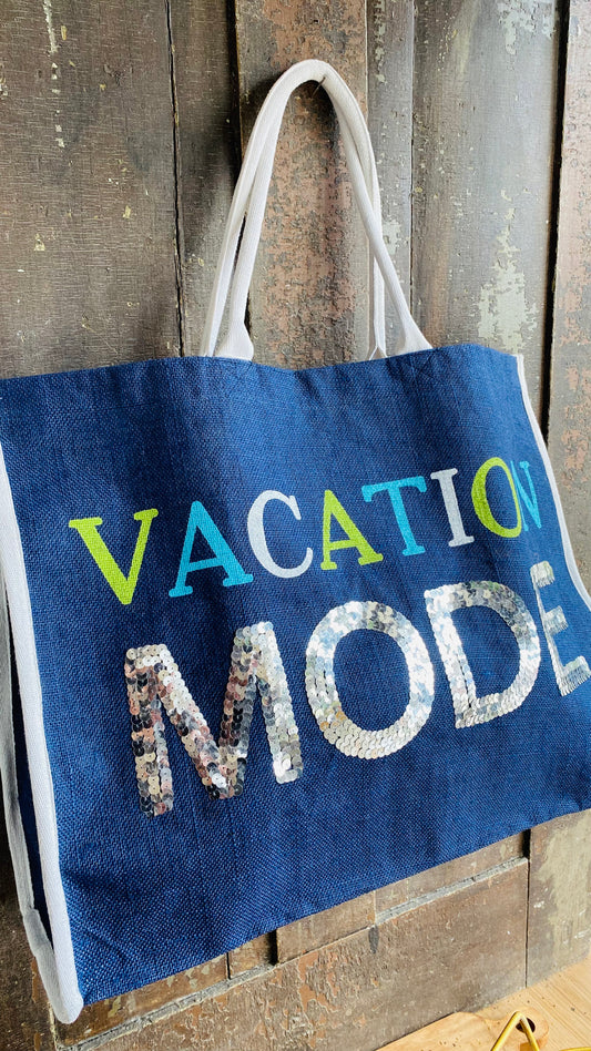 Dazzle Vacation Mode Jumbo Tote