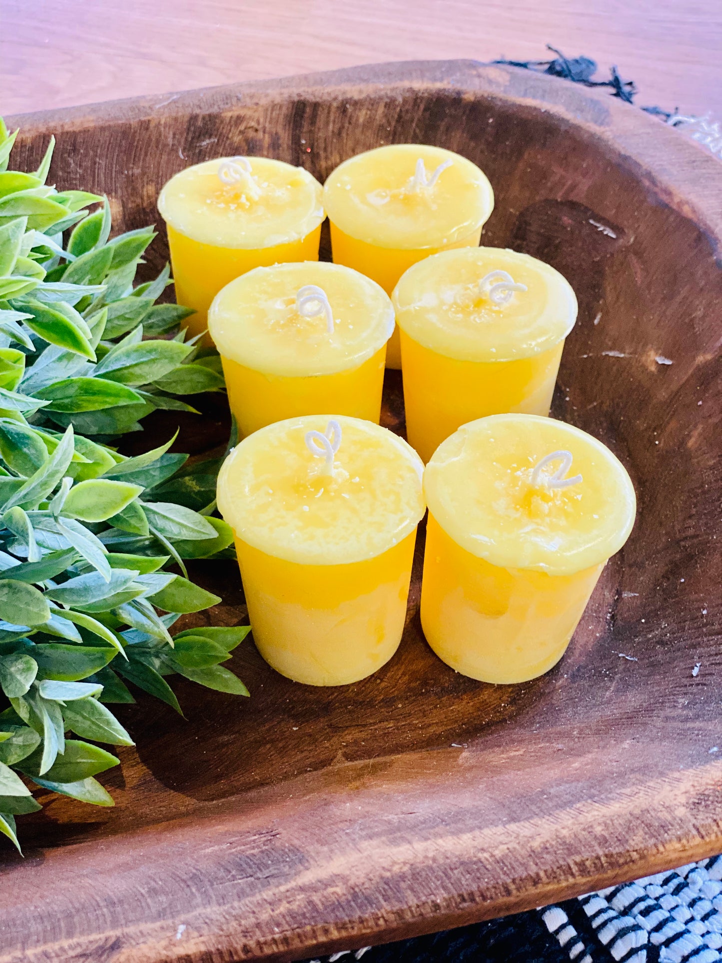 FRENCH MARKET Votive Candles - Set (6) or bakers dozen (13)