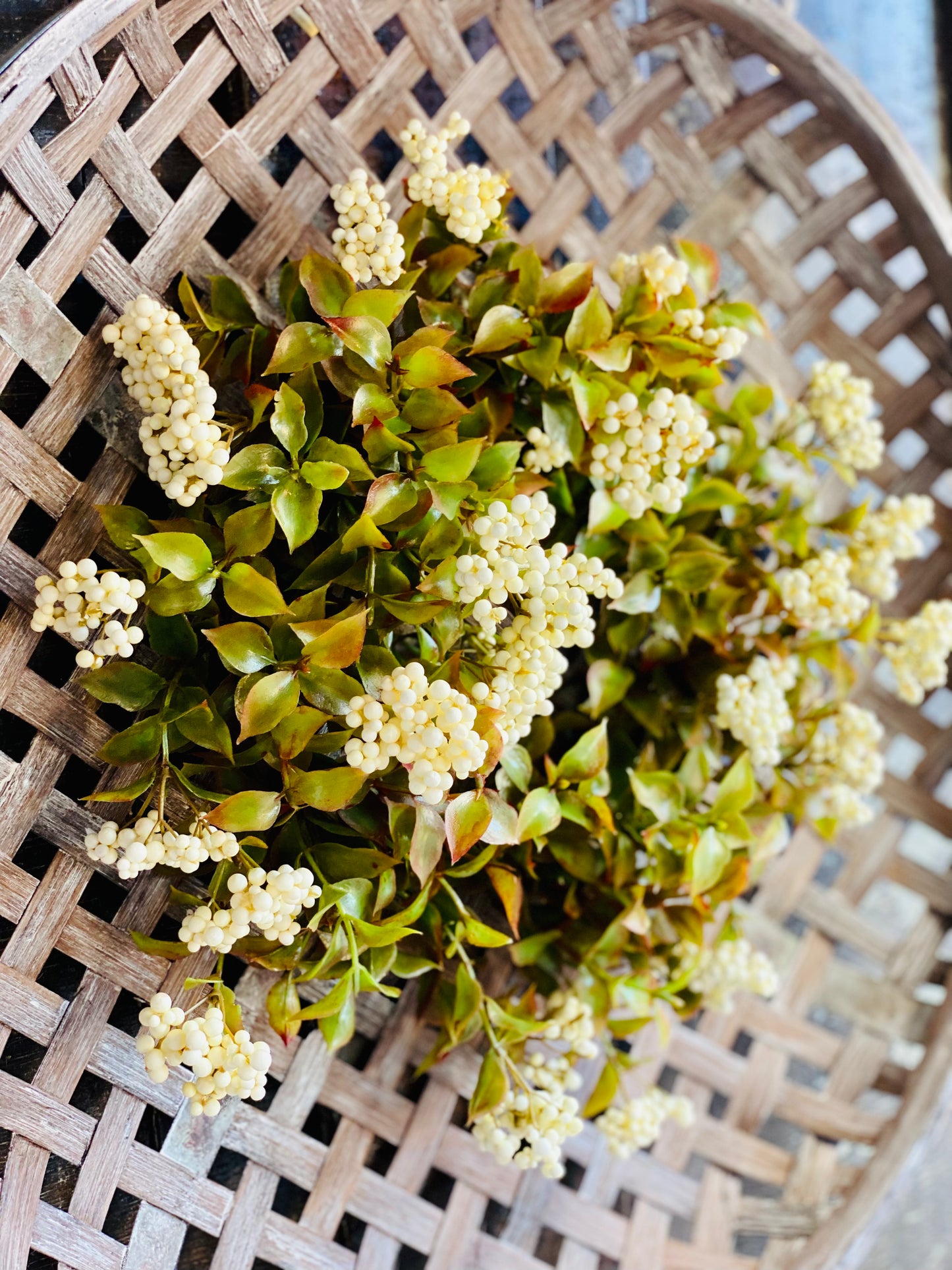 SUPER DEAL!! Lindley Berry Candle Ring | Cream | 12"