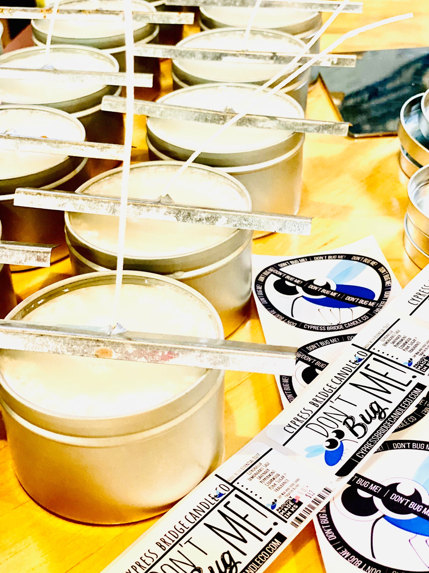 DON’T BUG ME! 3oz+ Outdoor Candle Tin