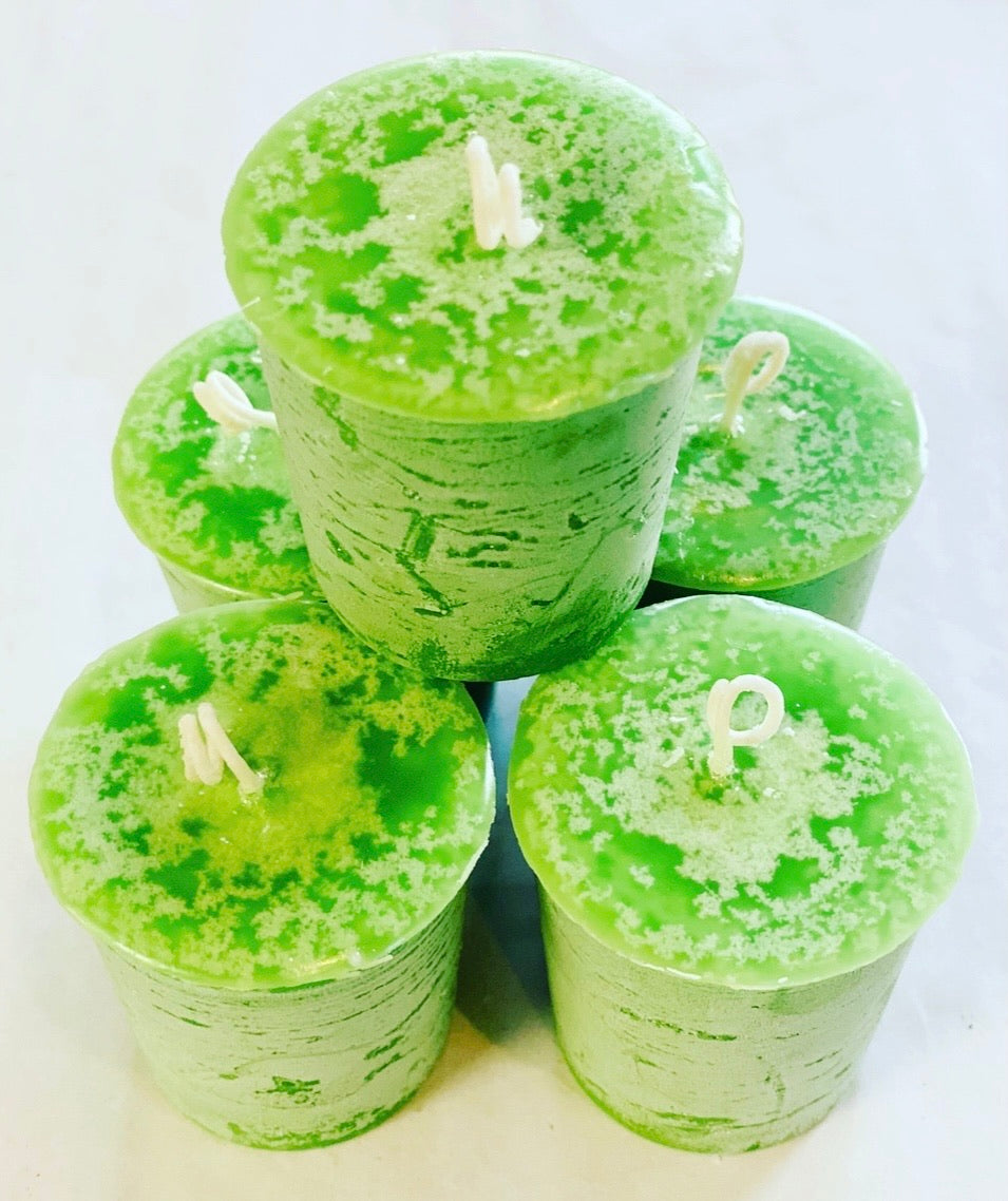 Lucky Me Votive Candles - Set (6) or bakers dozen (13)