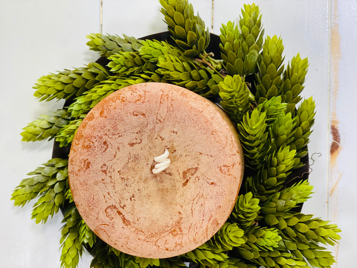 8" COPPER PILLAR PLATE