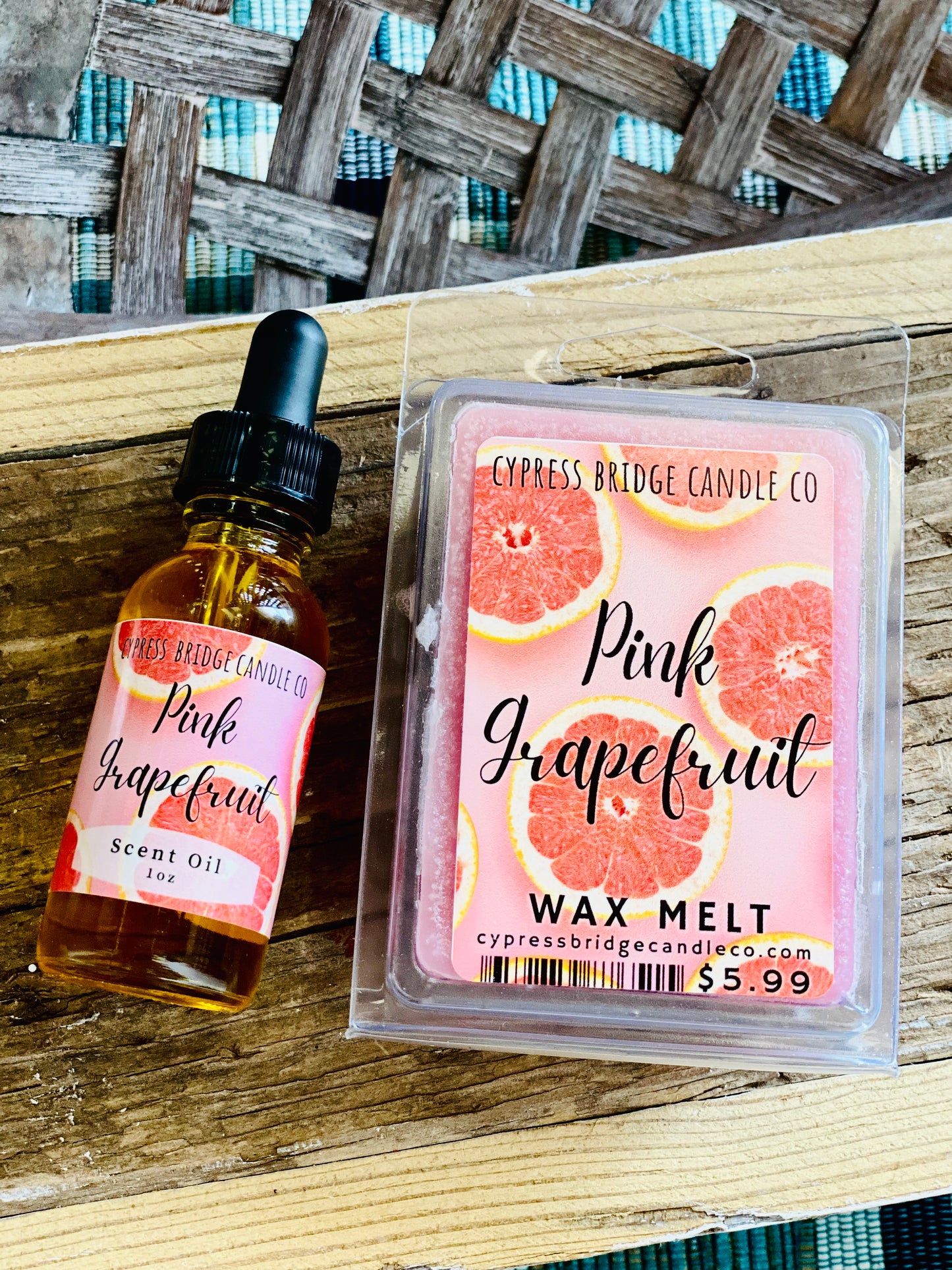 PINK GRAPEFRUIT Wax Melt