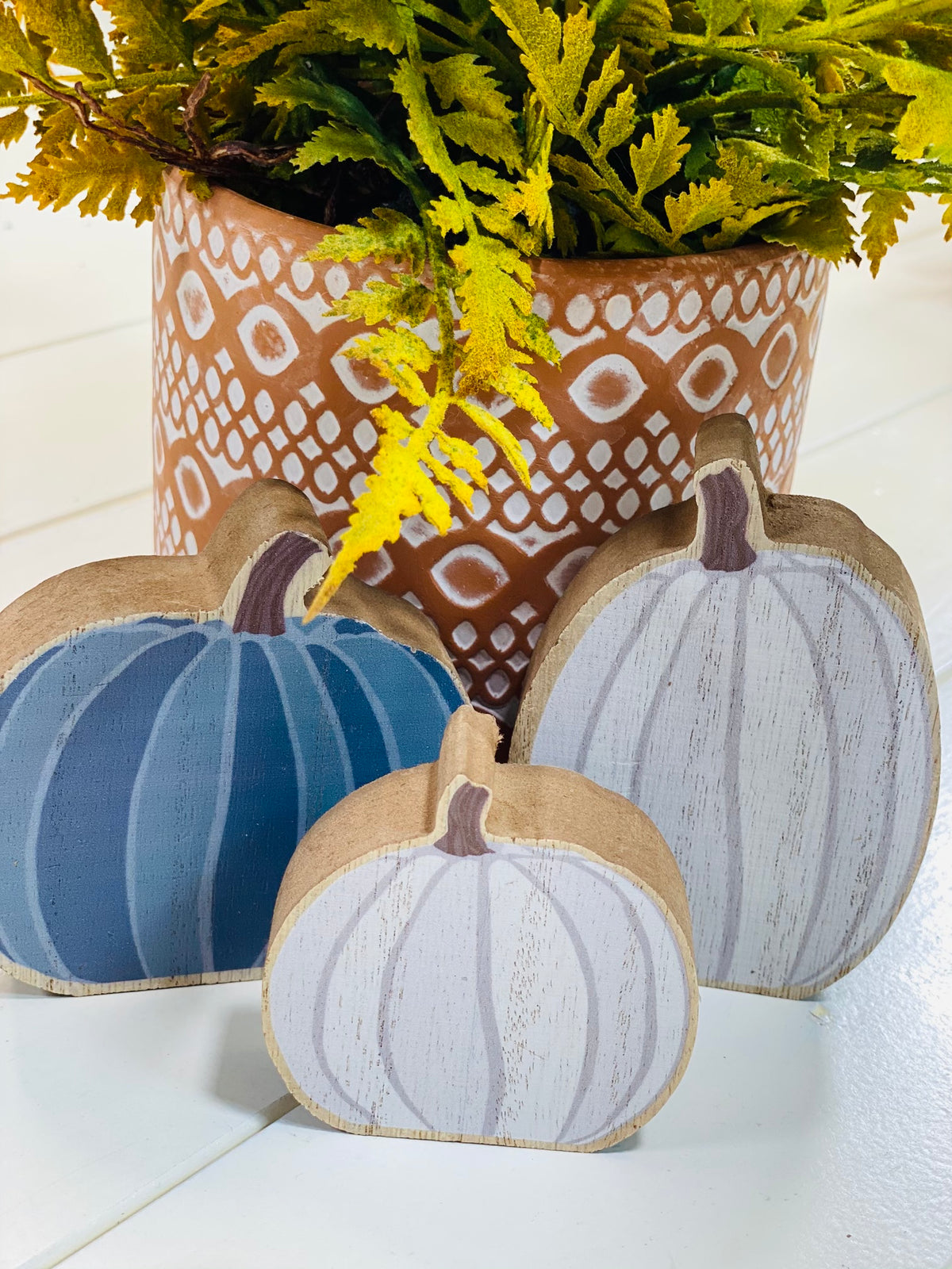 Chunky Pumpkin Sitters set/3