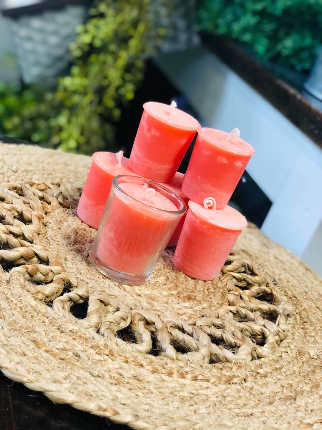 Kansas Sunset Votive Candles - Set (6) or bakers dozen (13)