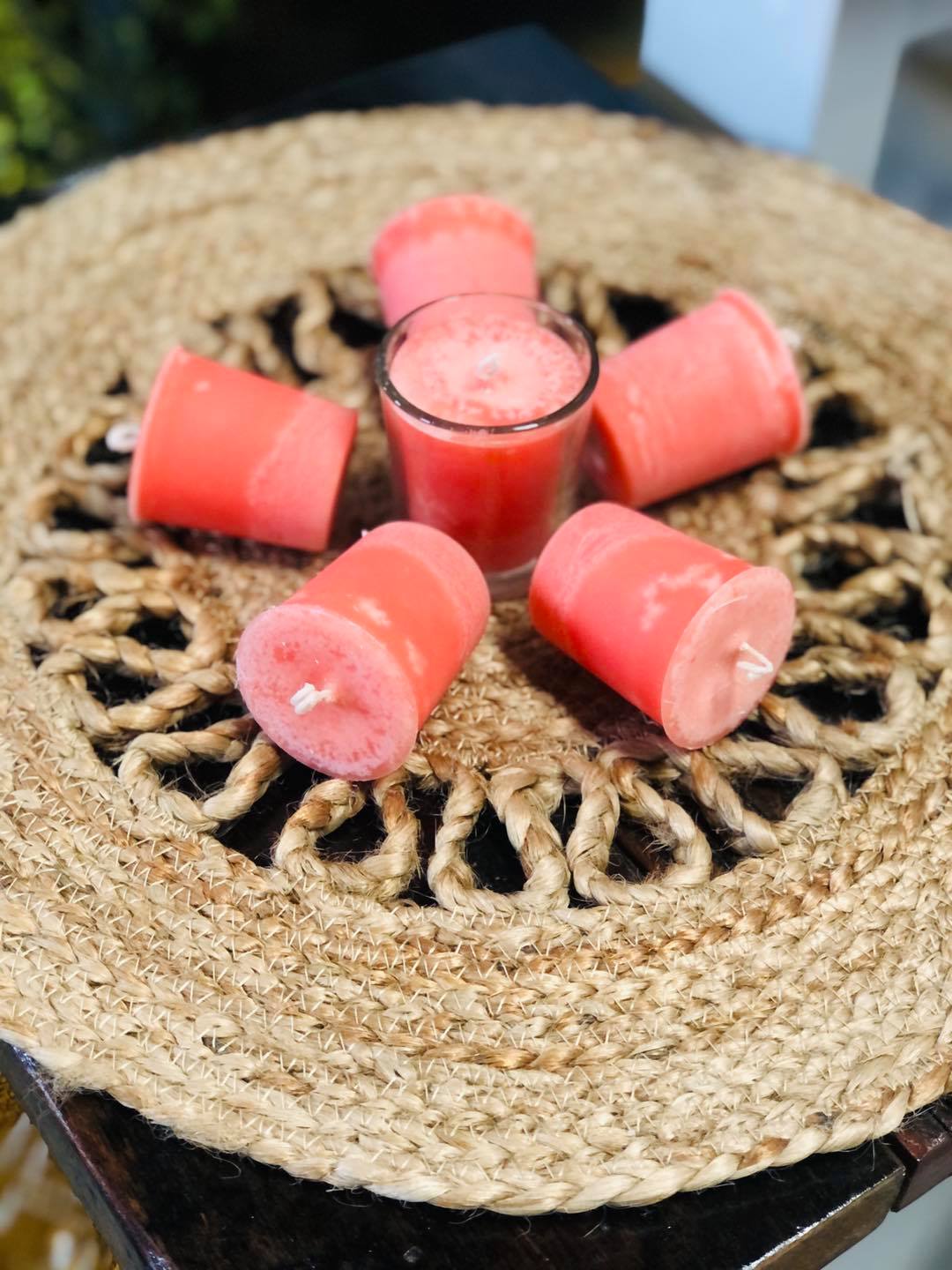 Kansas Sunset Votive Candles - Set (6) or bakers dozen (13)