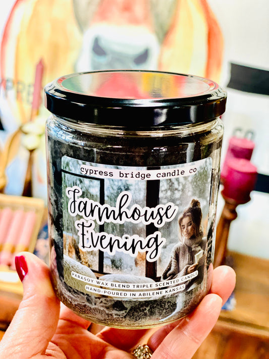 FARMHOUSE EVENING | 12+oz Jar Candle