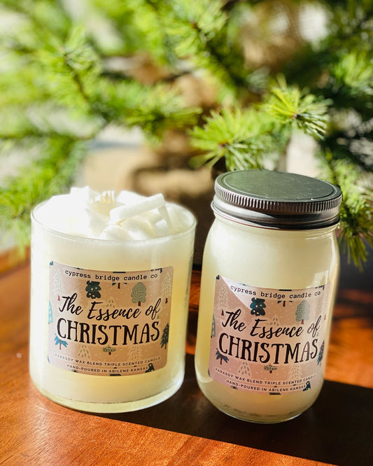 THE ESSENCE OF CHRISTMAS Jar Candles - Chippy & Mason