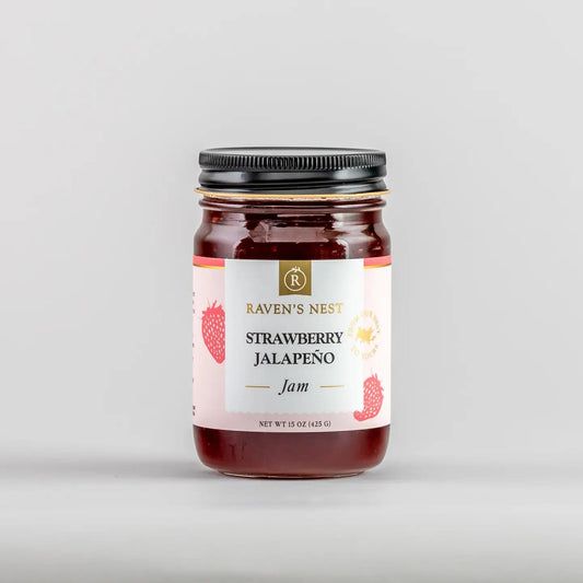 Raven's Nest Strawberry Jalapeno Jam (15 oz.)